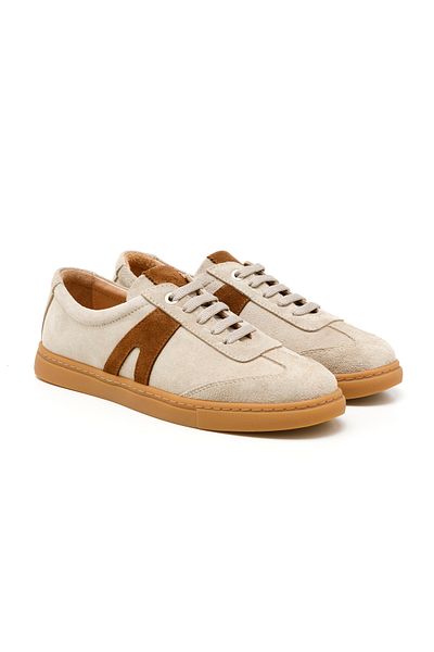 John May Γυναικεία / Κορίτσια Sneaker (Casual) MAR-25Y-192-4003 John May Beige Suede-Tan Suede