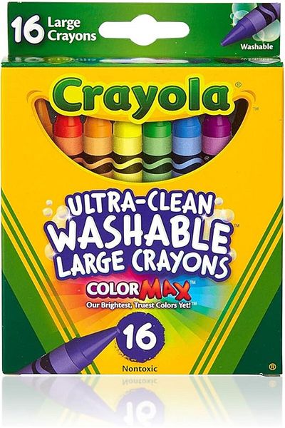 Crayola Large Crayons Pack of 16