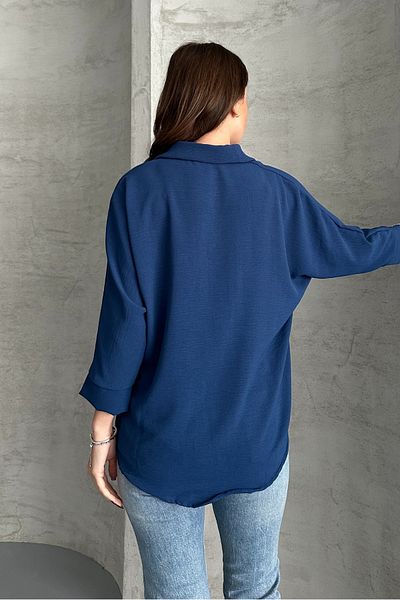 macharel jeans Дамска риза с три четвърти ръкав от плат Ayrobin