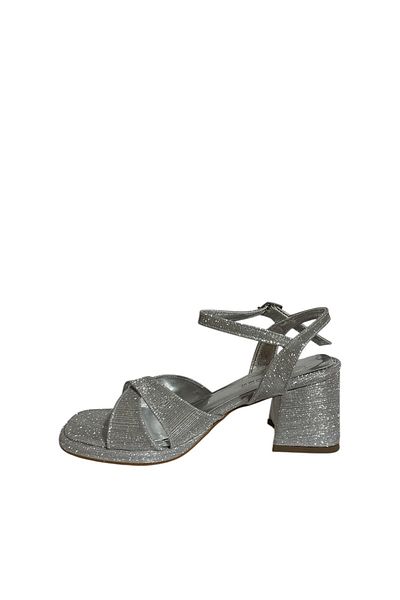 CYLN Mg Shoes 7105 Women's Single Strap Heeled Satin Shoes (Summer 25)