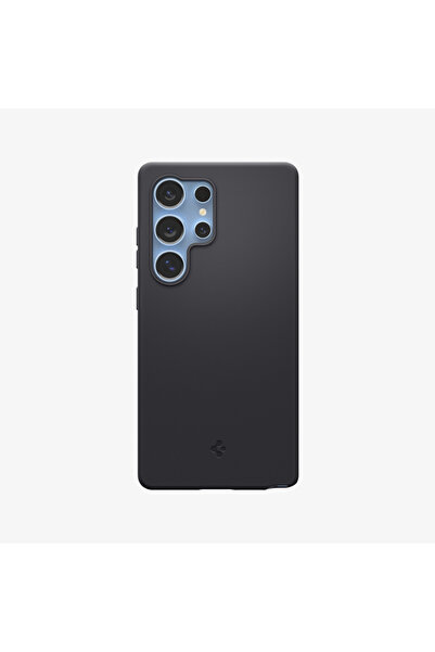 Spigen Galaxy S25 Ultra Kılıf Silicone Fit (Silikon) MagFit özellikli Black -...