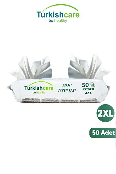 Turkishcare YÜZEY TEMİZLİK HAVLUSU 50 Lİ