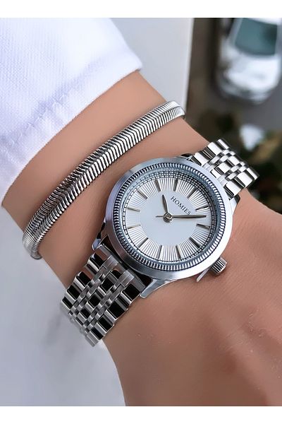 Homies Original Invoice Waterproof Women's Wrist Watch with Bracelet Gift