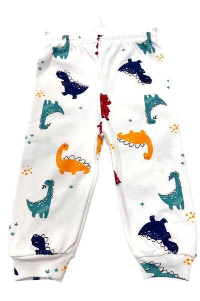Esterella erkek bebek 1 adet penye pantolon/ bebek manşetli pijama / desenli 1 adet pantolon