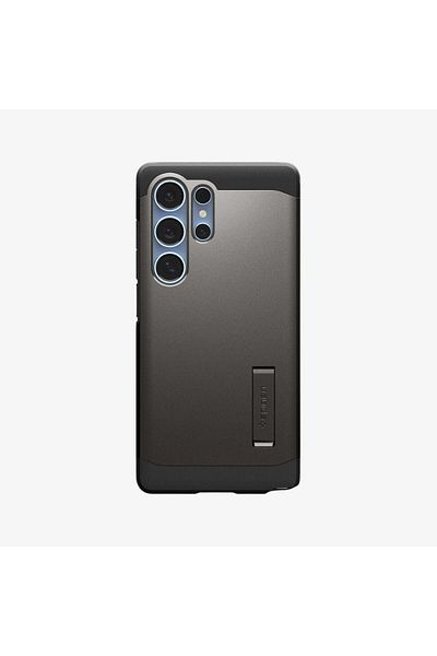 Spigen Spigen Tough Armor MagFit for Samsung Galaxy S25 ULTRA case [MagSafe Compatible] - Gunmetal