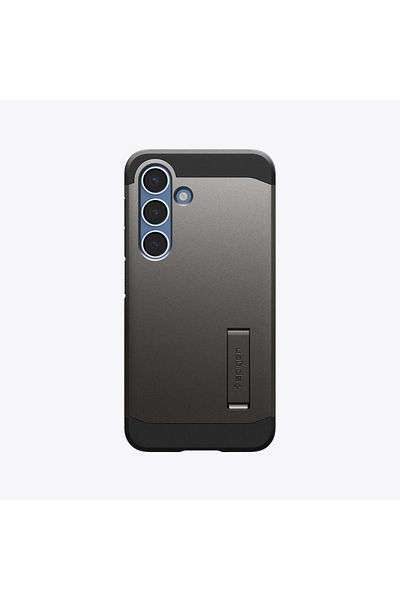 Spigen Spigen Tough Armor MagFit for Samsung Galaxy S25 case [MagSafe Compatible] - Gunmetal