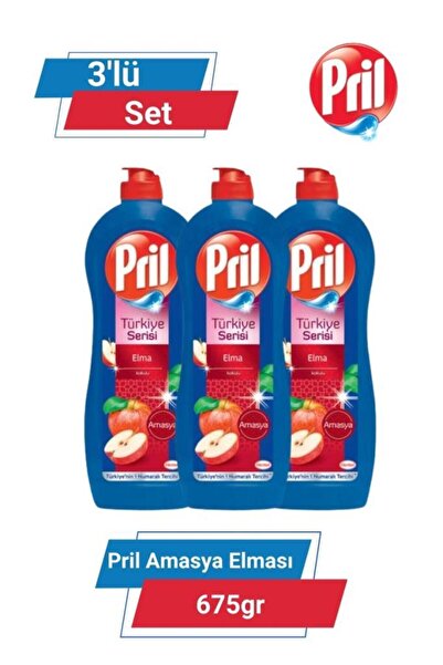 Pril Amasya Elması 675gr 3'lü Set