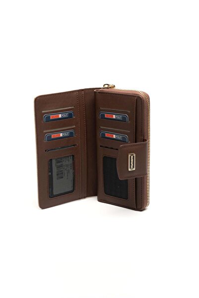 Silver Polo Silver Polo Bronze - Brown Sp928 Women's Wallet & Card Holder