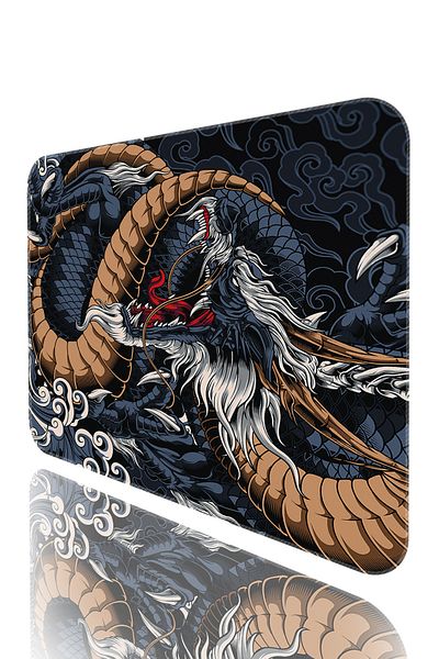HELİXSUN لوحة ماوس ألعاب Silmarillion - حجم كبير، 40x30 سم، XL