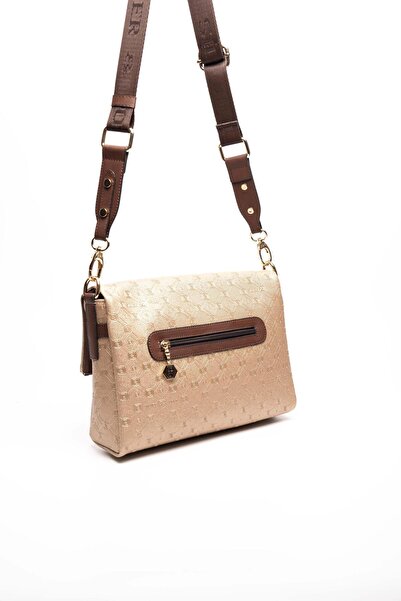 Silver Polo Silver Polo Bronze - Brown Sp963 Women's Crossbody Bag