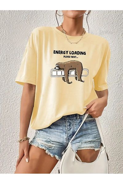 DAXİS Sportwear Company Tricou cu imprimeu pentru femei, cu decolteu, cu croiala relaxata