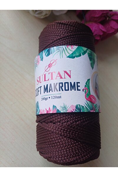 Sultan soft makrome acı kahve 834