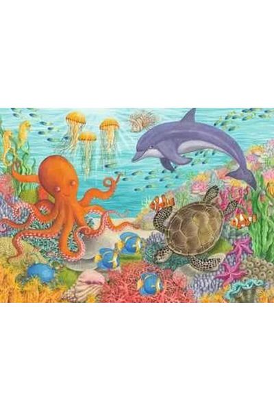 RAVENSBURGER Ocean Creatures 35 Piece Puzzle - 087808