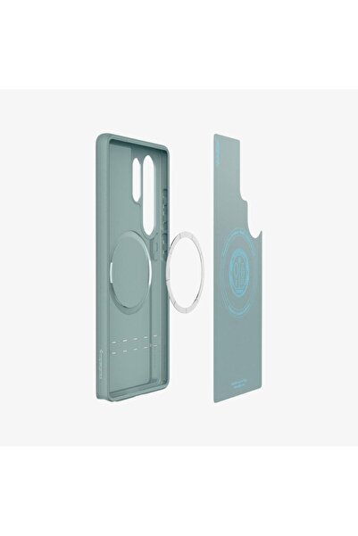 Spigen Caseology Galaxy S25 Ultra Kılıf Parallax Mag özellikli Sage Green - ACS09053