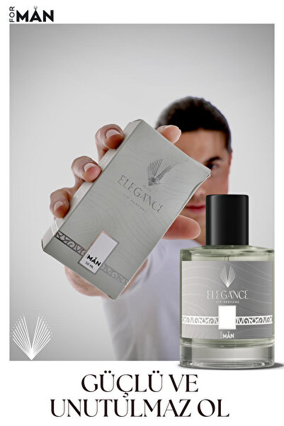 silver elegance vip perfume Silver E-123 " L12 White" Eau De Parfum For Men.