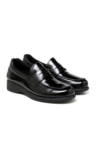 Frau Women / Girls Oxford (Classic) 53S6 Frau Shine Nero (Black)