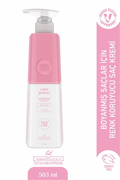 NISHLADY Color Protect Sulfate-Free Conditioner Special for Dyed Hair - Color Protective and Revitalizing Care