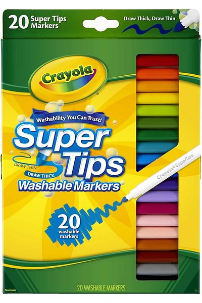 Crayola Super Tips Washable Marker 20 count