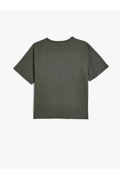 Koton Gray Printed T-Shirt