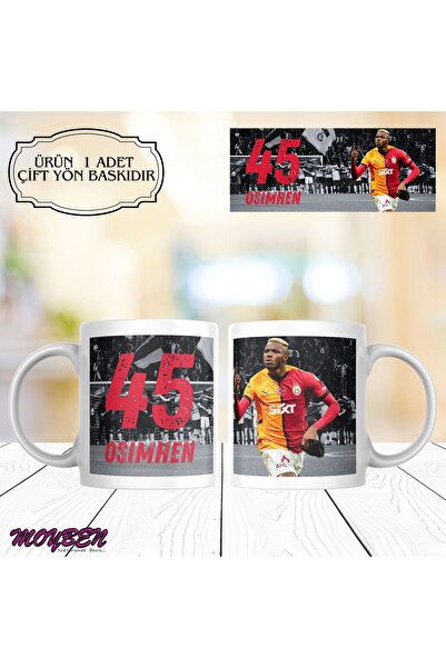 moyben Osimhen Baskılı Futbolcu Özel Seri Kupa Bardak