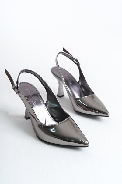 Shoesers Women's Special Shiny Mirrored Design Stiletto in Metallic Colors