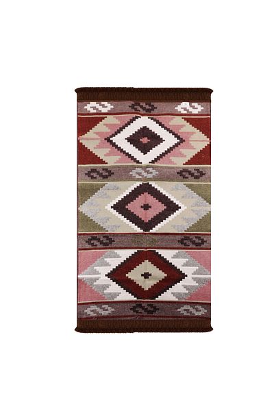Bigghome Doppelseitiger Teppich, maschinenwaschbar, modernes Muster, 80*150 cm, Sa1583b