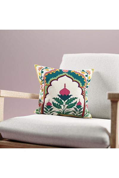 Filamente Set de huse de pernă cu model special Ramadan din 4 piese - imprimate digital pe două fețe