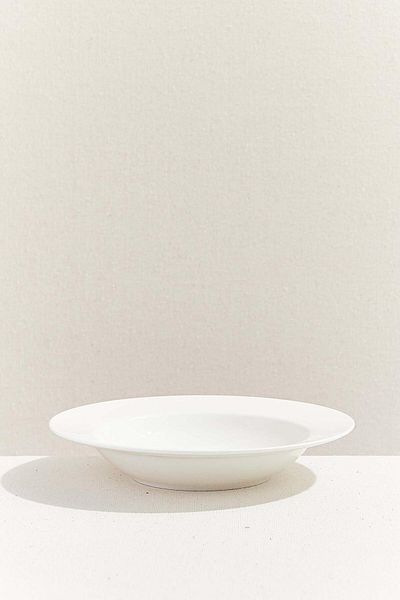 Paşabahçe White Porcelain Pit Plate
