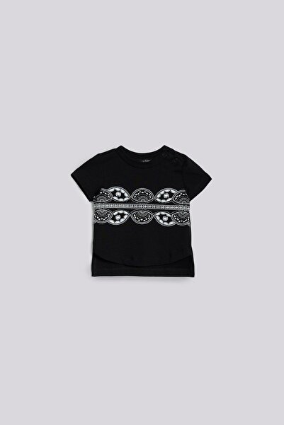 GB Baby BG Store Erkek Bebek Siyah Tshirt