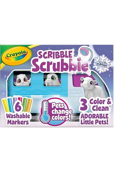 Crayola Scribble Scrubbie Pets Arctic Snow Explorer CY74-7479