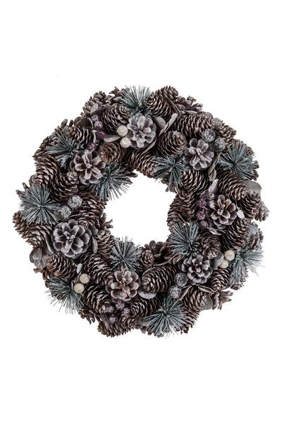 Paşabahçe Çelenk / Kapı Süsü Silver