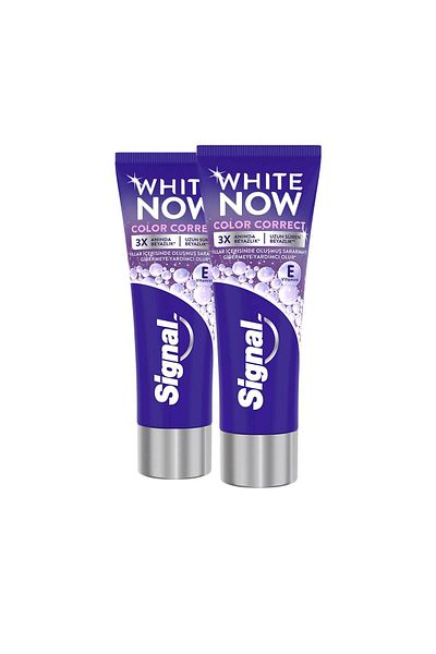 Signal White Now Color Correct Long Lasting Whiteness Toothpaste 75 ml