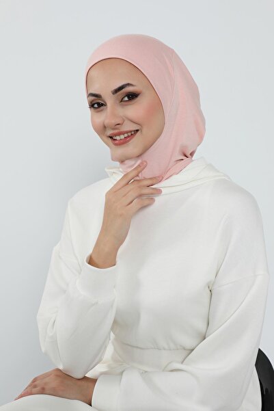 Aisha's Design Removable Visor Cap, Turban, B-82, Powder