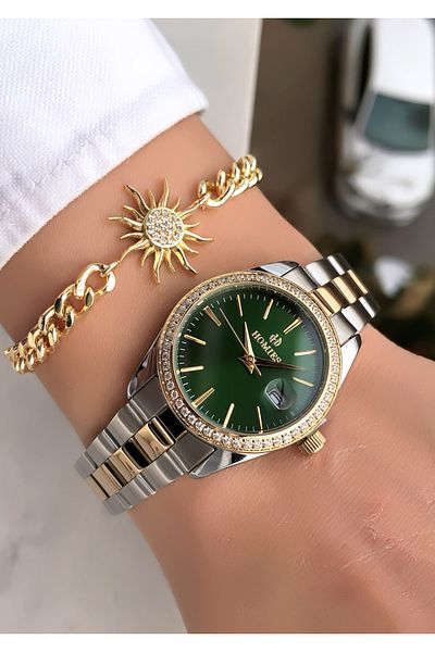 Homies Original Invoice Waterproof Women's Wrist Watch with Bracelet Gift