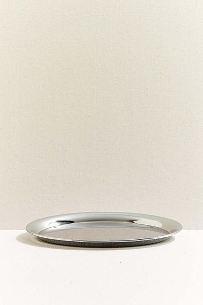 Paşabahçe Metal Oval Tray 26 cm