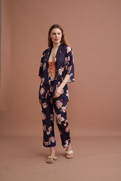 Marpessa Üçlü Pijama Takımı