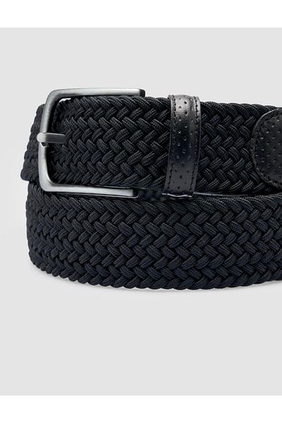 Cabani Knitwear Black Men's Belt