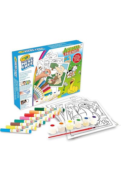 Crayola Color Wonder Mess Free Colouring Set Animal Friends