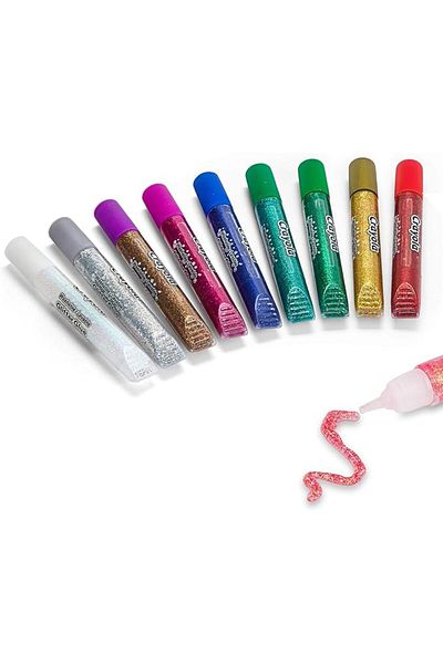 Crayola Washable Glitter Glue 9ct 69-3527