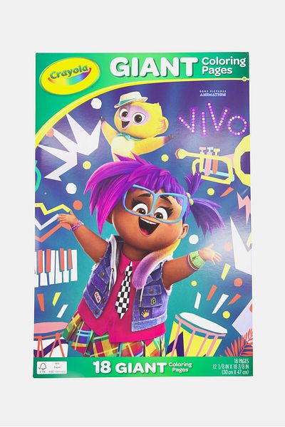 Crayola Giant Coloring Pages Foldalope Vivo  CY04-2627