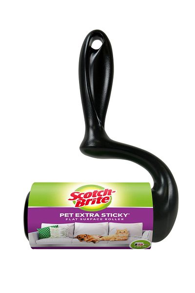 Scotch Brite ScotchBrite Pet Extra Sticky Flat Surface Lint Roller 48 Sheets 1/Pack