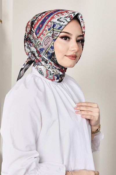 AFVENTE Indigo Soft Indian Scarf