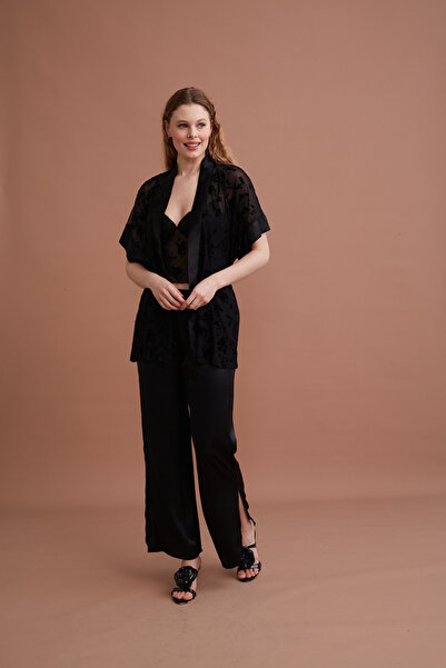 Marpessa Flok Desenli Pijama Takımı