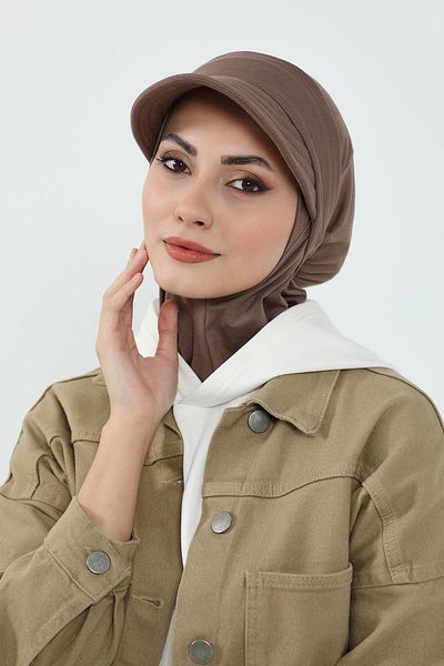 Aisha's Design بونيه مع قناع قابل للإزالة، عمامة، B-82