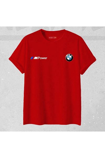 Minikelya New Season M Power Bmw Printed Oversize T-shirt