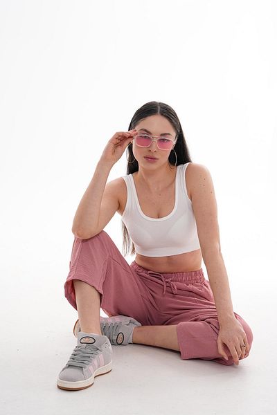 ŞİMAL Ayrobin Women's Baggy Trousers 250002
