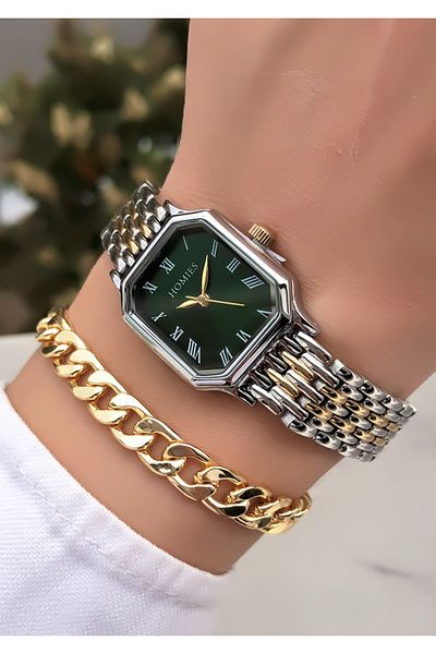 Homies Original Invoice Waterproof Women's Wrist Watch with Bracelet Gift