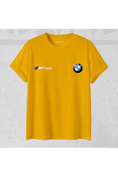 Minikelya New Season M Power Bmw Printed Oversize T-shirt