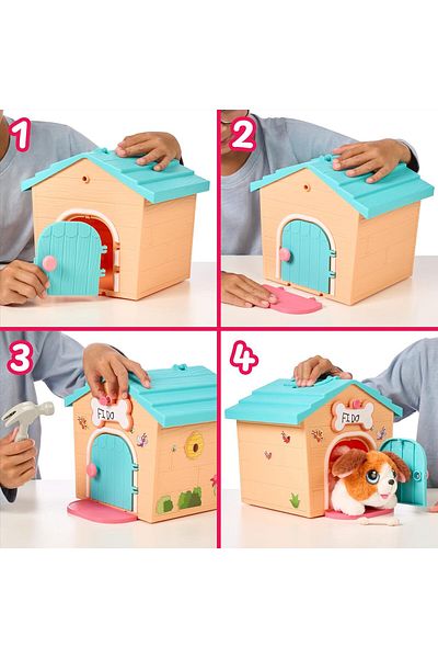 LITTLE LIVE PETS My Puppys Home Mini Playset - Orange 26616/71854