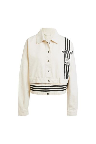 adidas Women's Multicolor Jacket Denim Track Top Jd5617